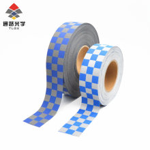 5cm Tc Polyester Backing Blue Square Reflective Tape